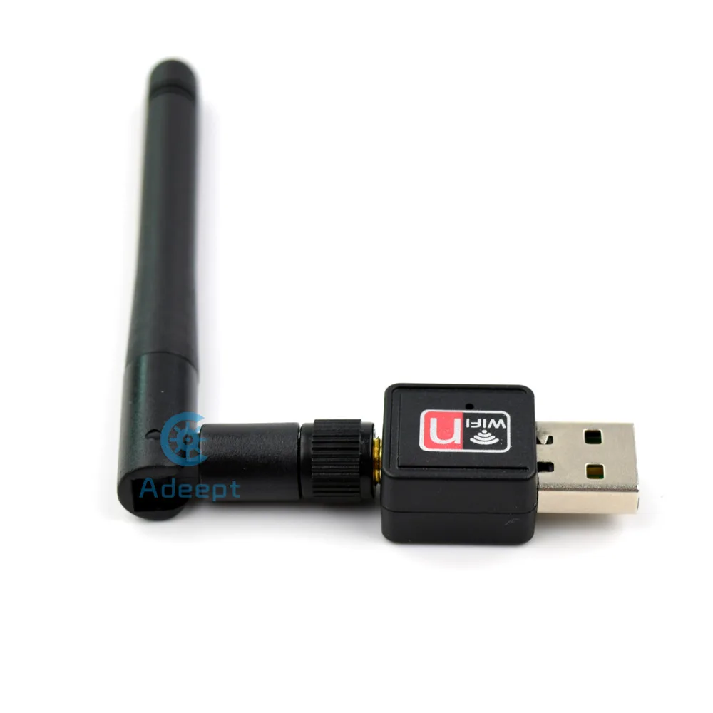 Adeept Новинка USB WiFi беспроводной адаптер ключ LAN Карта 802.11n/g/b Антенна для Raspberry Pi