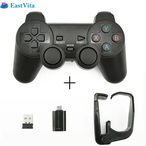 micro usb EastVita беспроводной bluetooth геймпад для ps3 игровой контроллер игровой коврик для видео игровых консолей мальчик джойстик геймер подарок - Цвет: micro usb