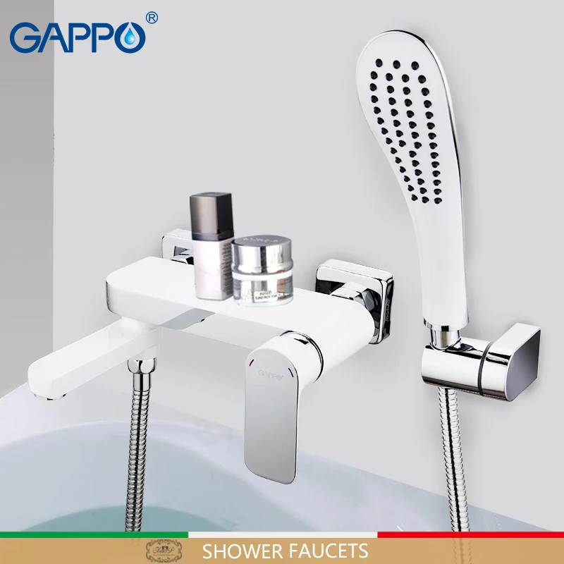 

GAPPO shower faucet bathroom faucet bath shower mixers basin sink faucet wall mounted rainfall Bathtub taps system