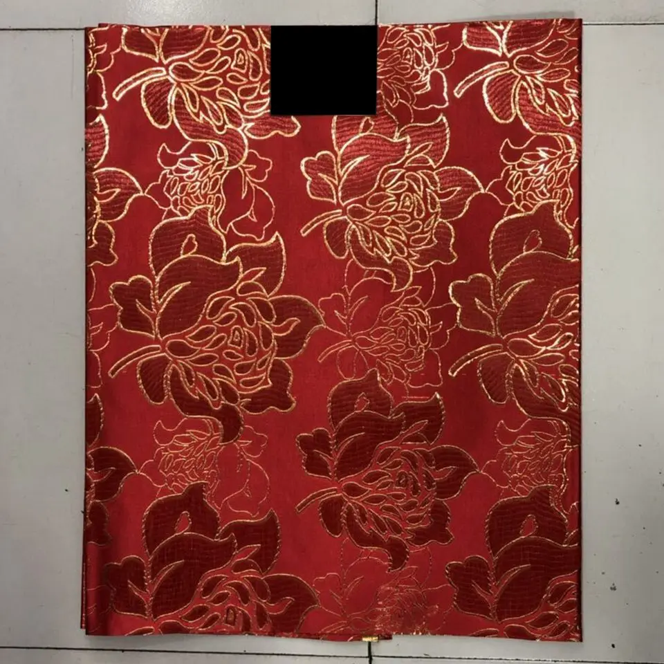 Новый шарф оранжевого и золотого цвета в африканском стиле 2 5 ярдов Африканский