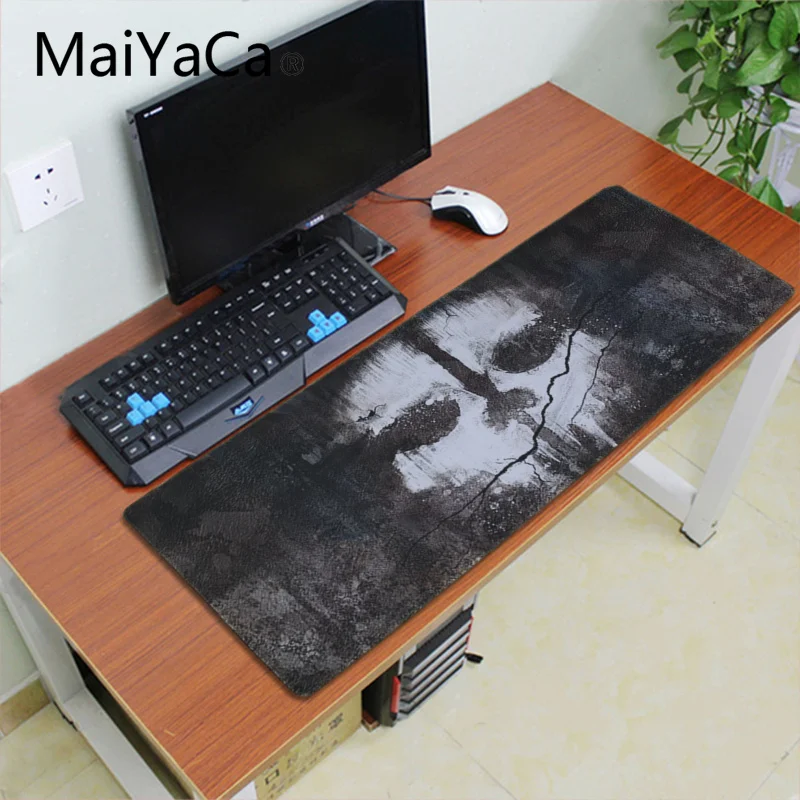 Maiyaca Сталкер игра противогаз мышь прочный Настольный коврик для мыши большой Lockedge alfombrilla игровой коврик для мыши геймер ПК компьютерный коврик