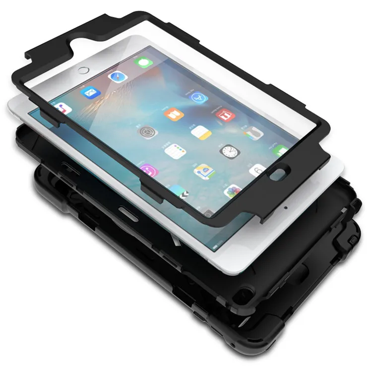 Противоударный Детский защитный чехол для iPad mini 1/2/3 2 3 сверхпрочный силиконовый