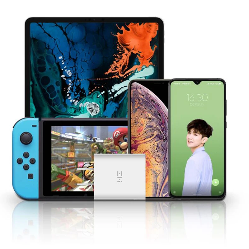 xiaomi ZMI PD 3,0 18 Вт адаптер для быстрой зарядки 100 см USB type-c для освещения кабель для передачи данных для xiaomi 9/8 huawei mate 20 Iphone
