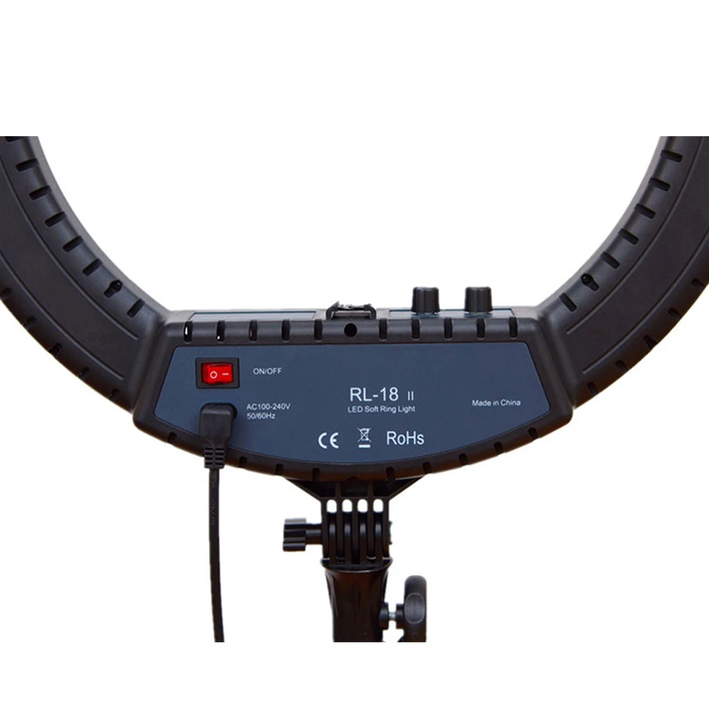 CNP RL 18 II Live кольцевая лампа 3200 5500 K 55 W 512 светодиодный приглушаемая Фотографическая