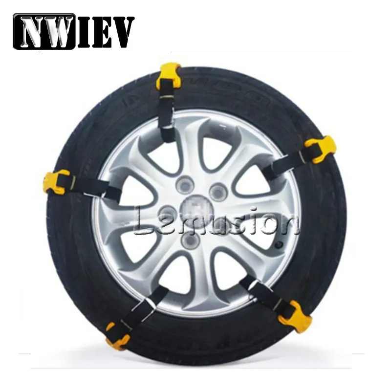 

NWIEV автомобильные шины противоскользящие цепи для снега для Chevrolet Cruze Lacetti Aveo Ford Focus 2 3 Fiesta Kuga Ranger Ecosport Seat Leon