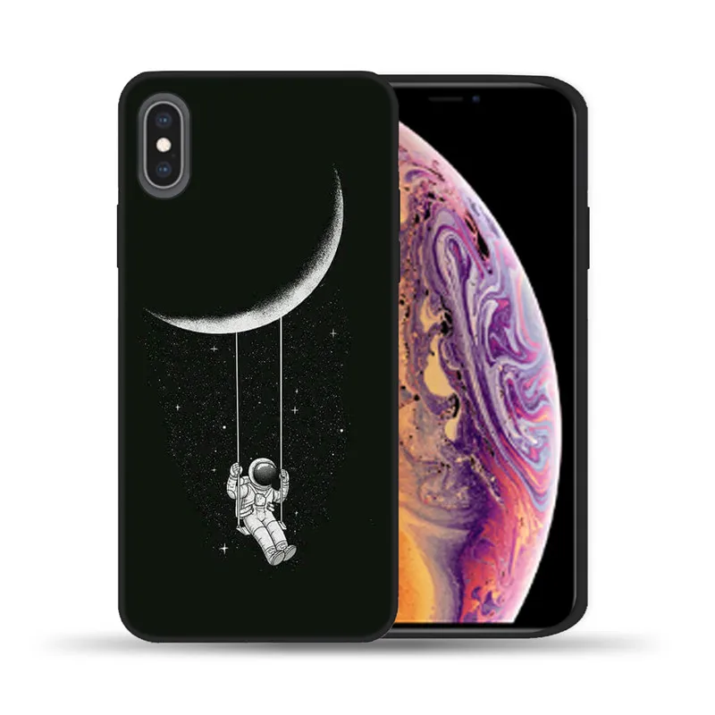 4 Силиконовый чехол для пары, чехол для iPhone X, 6, 6 S, 7, 8 Plus, 5, 5S, SE, Lover Plant, мультяшный чехол для телефона, чехол для iPhone 11 Pro, XS, Max, XR - Color: 4