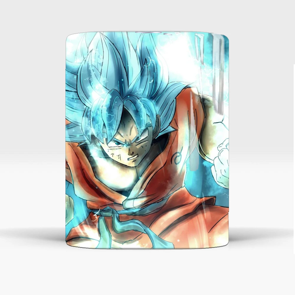 Dragon Ball Z Супер Саян Гоку синие волосы кружка Меняющие цвет кружки кофе чай чашка лучший подарок для вашего друга