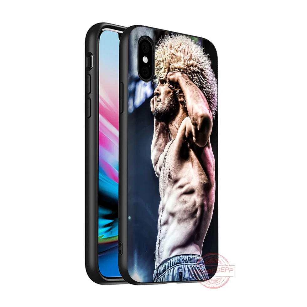 2 WEBBEDEPP Habib Nurmagomedov Мягкий силиконовый чехол для телефона iPhone 5 6 7 8 Plus X XS XR XS Max.11 11peo 11proMax - Цвет: 2
