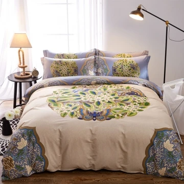 

bedding set / bed linen / bedclothes / bed sheet set bedspread/queen