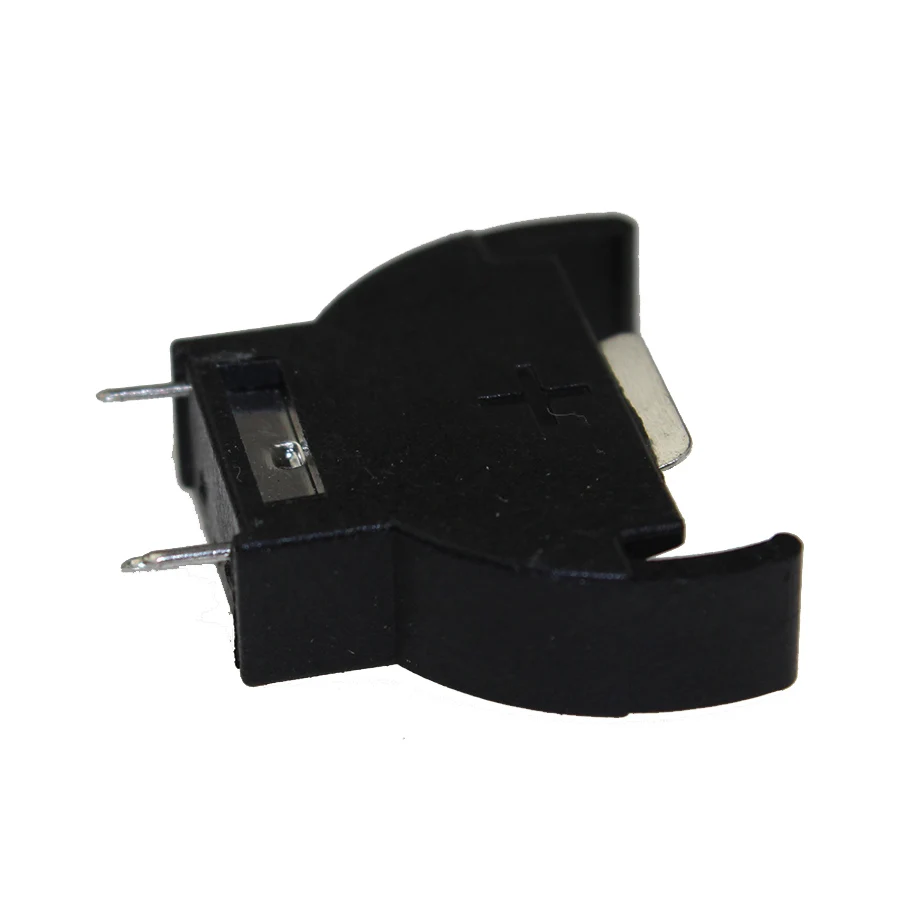 Вертикальный полукруглый чехол с отделением для монет H D S N CR2032 2025|battery button case|button