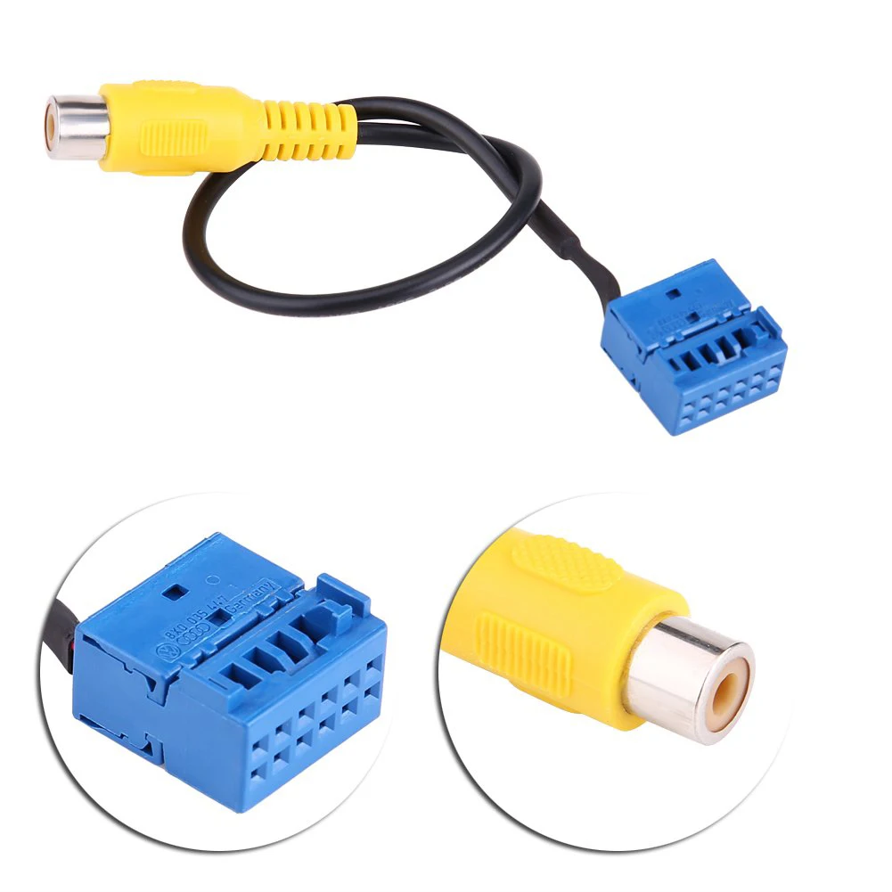 2 шт. задний вид автомобиля Кабель адаптер для парковочной камеры с MIB rcd330|Зеркала