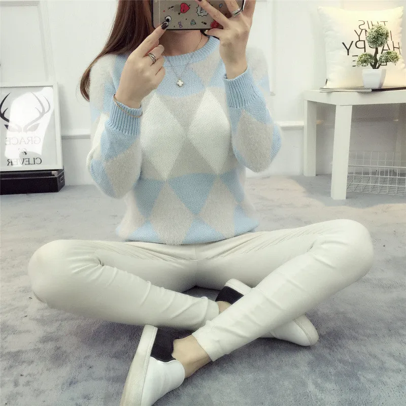 Новинка хит продаж свитер с рисунком торта женские пуловеры Осень-зима 2017 модный