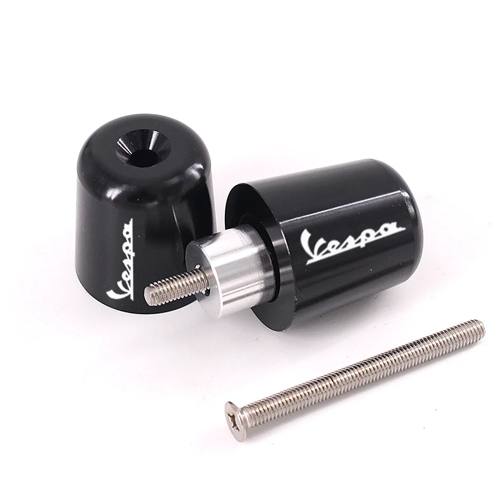 Руль для мотоцикла 7/8 &quot22 мм рукоятка с рукояткой Торцевая Крышка Vespa Granturismo 125/200