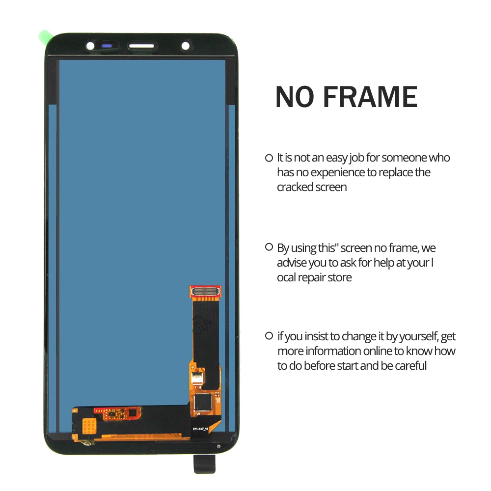 Для samsung Galaxy J8 J810, ЖК-дисплей, сенсорный экран, дигитайзер, SM-J810 J810M, замена, регулировка яркости
