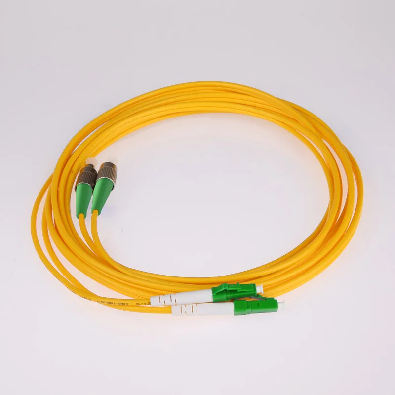 Волоконно оптический патч корд один режим SM 2 ядра Дуплексный LC/APC к FC/APC 9/125 ftth catv 3 5
