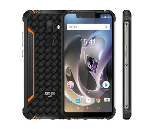orange Водонепроницаемый телефон HOMTOM ZOJI ZJI Z33 IP68 четырехъядерный 3 ГБ 32 ГБ 4600 мАч Face ID 5,85 дюйма 4G FDD-LTE внешний аккумулятор - Цвет: orange