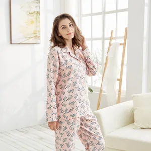 Пижамный комплект Tony  Candice Женский, 100% хлопок, женская одежда для сна, фланелевая одежда с длинным рукавом и принтом для дома
