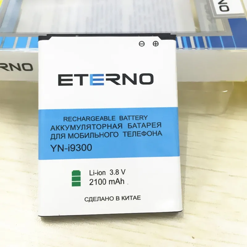 

ETERNO EB-L1G6LLU Battery for Samsung Galaxy S3 I9300 i9308 I535 I747 L710 T999 M440S AB653039CU Phone Battery 2100mAh