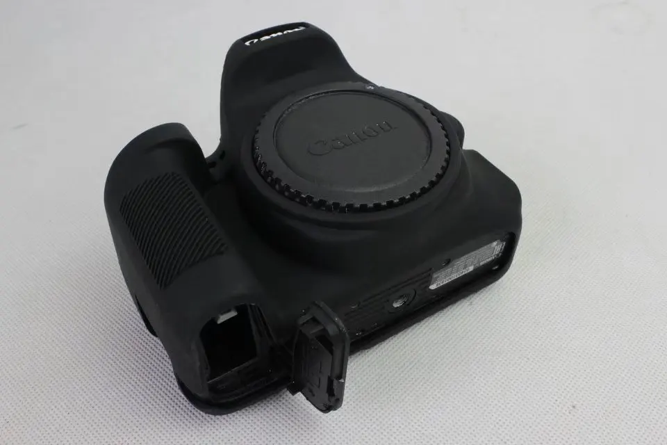 Мягкий силиконовый резиновый защитный корпус для камеры чехол Canon 77D|camera protection|soft