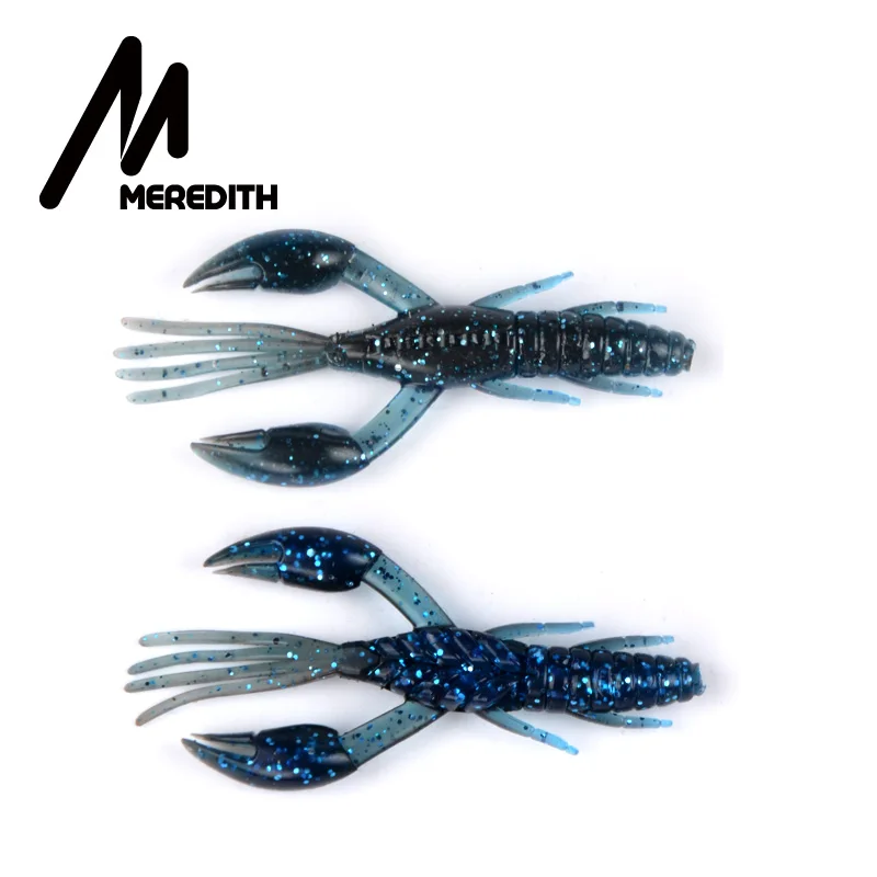 E Мягкие приманки MEREDITH DoliveCraw, 50 мм, 65 мм, 80 мм, рыболовные приманки, искусственные приманки, мягкие приманки, кренкбейт, рок, рыбалка, бас - Цвет: E