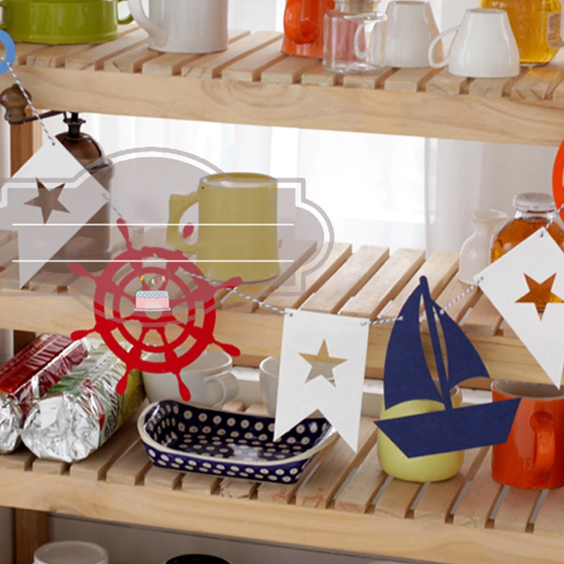 Пиратская тема Средиземноморский кулон в виде якоря украшения праздничные