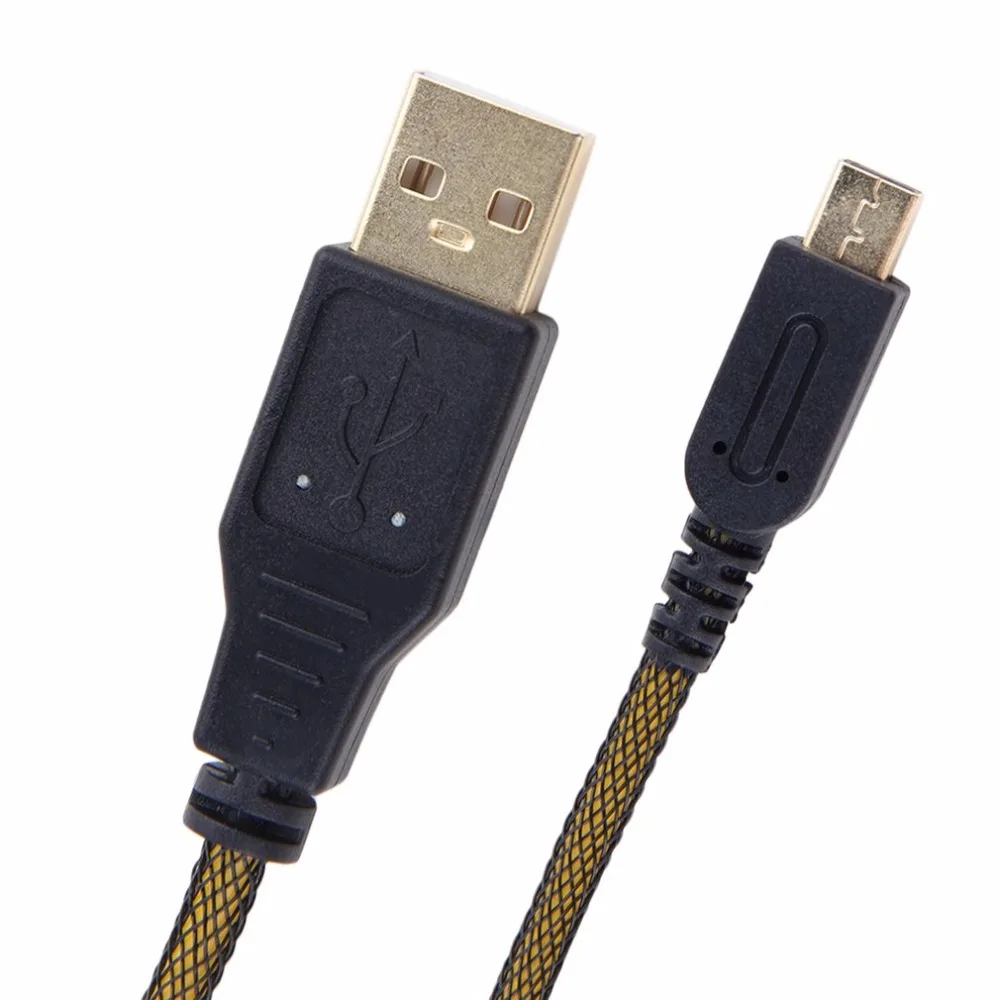 USB кабель для передачи данных для нового 3DS XL синхронизации Мощность Зарядное устройство зарядный кабель для 3DS/3dsxl/2DS позолоченный кабель для зарядки