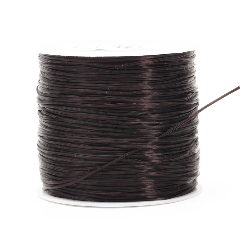 Нить из разноцветных хрустальных эластичный шнур для бисероплетения рукоделия