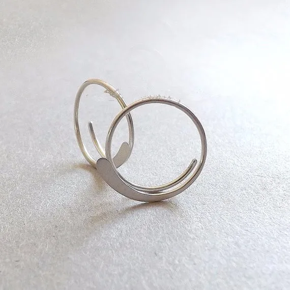 Серьги-кольца ручной работы PINJEAS, простые, милые, переработанные, подарок для женщин, ювелирные изделия, аксессуары