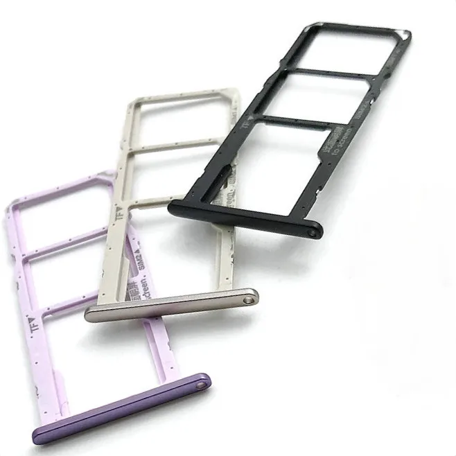 

Westrock 3 kind of color Gold Black Purple High Quality SIM Card Tray Slot Holder For Huawe Honor 8C cell phone