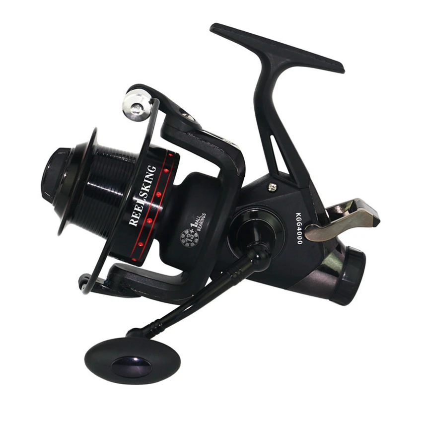 2018 Spinning Reel Wheel Type Boat Fishing Dual Brake CNC Rocker Distant Carp Reels | Спорт и развлечения