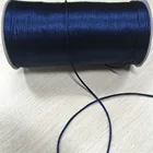 2 мм 20 млот Темно-синие Rattail сатин нейлон отделка шнур китайский Заплетенный в узел Строка ювелирных изделий Бисер веревка R508