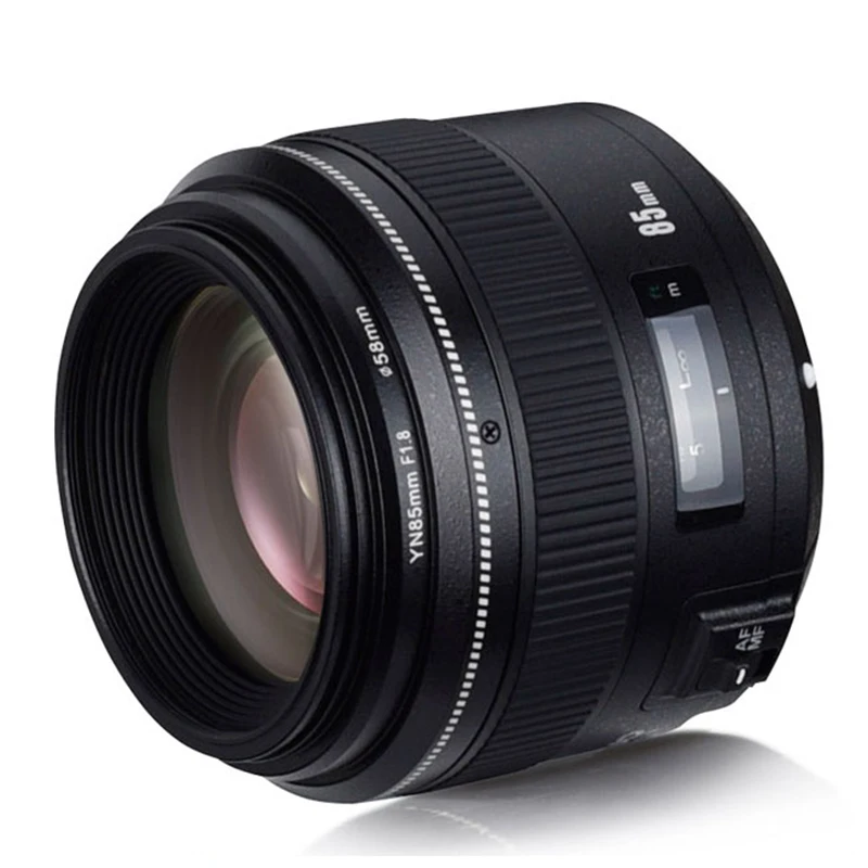 YONGNUO YN85mm F1.8 полнорамный объектив Стандартный Средний телеобъектив Prime с