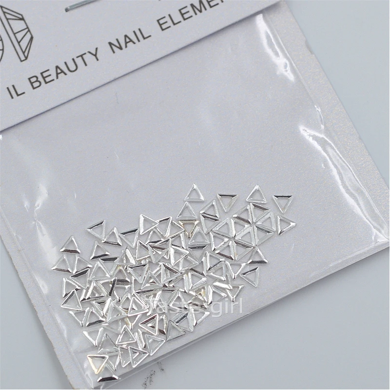 Высокое качество 4 упаковки смешанные золотые серебряные 3D металлические полые