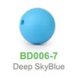 19 мм Силиконовые бусы для прорезывания зубов круглые бусины жевания ювелирные