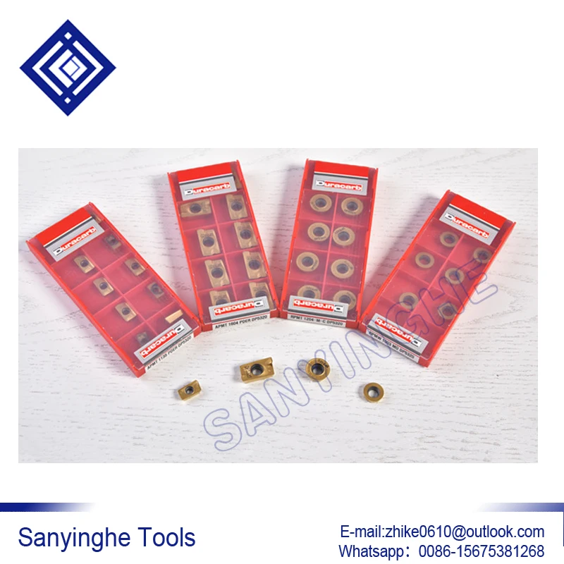 

50pcs/lots RPMT1204 M-C DP5320 cnc carbide milling insert