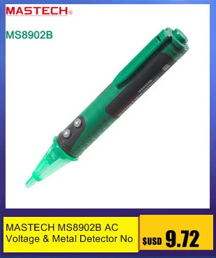 PEAKMETER Non-контактный тестер ручка PM8908C 12-1000V детекторы напряжения переменного тока Тесты er Вольтметр постоянного тока электрической Тесты карандаш