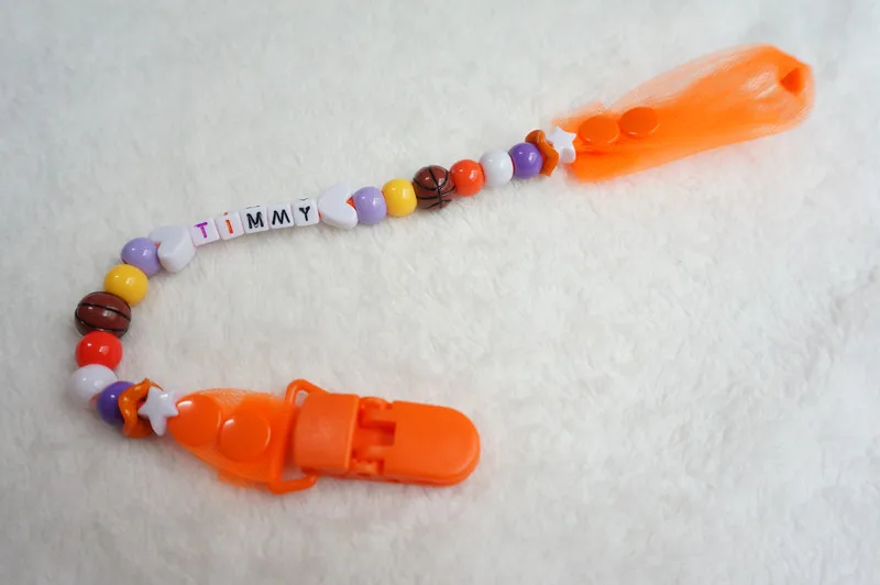 MIYOCAR Персонализированные любое имя ручной работы оранжевая Марля с бусины в виде