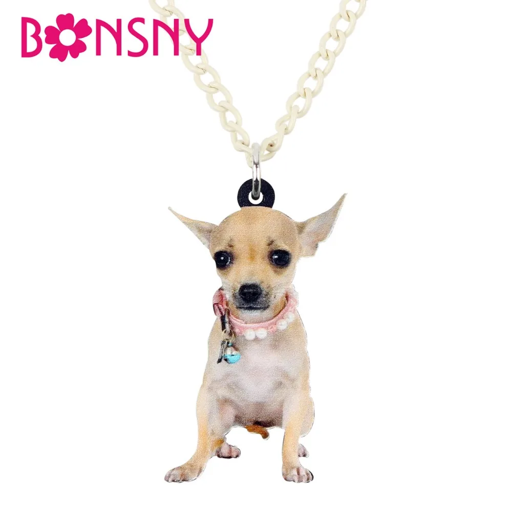 Акриловый пояс Bonsny для женщин и девушек яркое ожерелье с подвеской цепочка-чокер