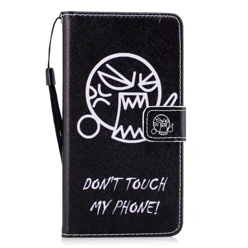 anger donot touch Кожаный чехол для телефона для samsung Galaxy J1 J3 J5 J7 A3 A5 A8 Core Prime Grand G531 S6 S7 край S9 S8 плюс Funda - Цвет: anger donot touch