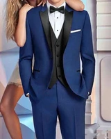 new fashion silver grey best man groom wedding dress excellent men business activity suit party prom suitjacketpantsvesttie