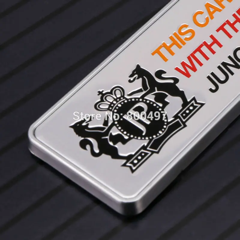 Новейшая модель 3D багажник автомобиля эмблемы JP соединительная планка