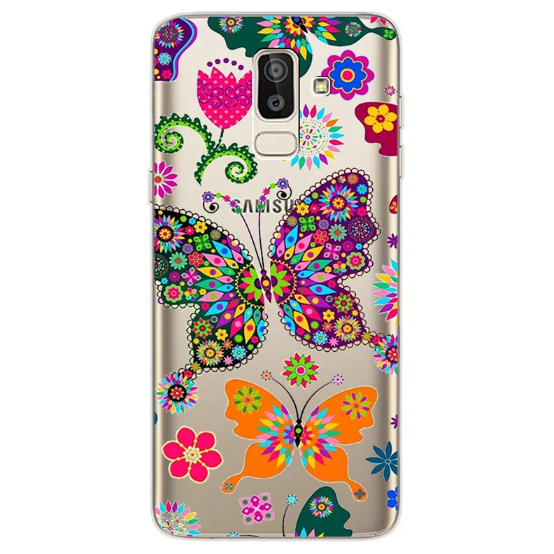 Чехол для Samsung Galaxy J6 J8 A6 A8 2018 Мягкий силиконовый чехол J A 6 Plus 8 j 610 600 810 530 F Fundas |