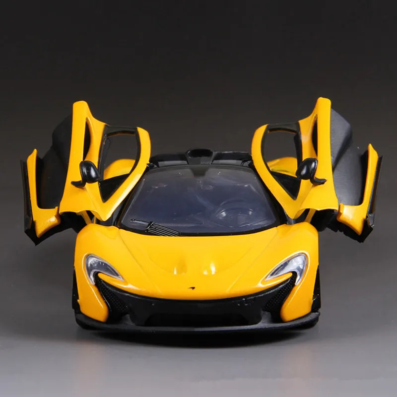 Модели легкосплавных автомобилей 1:24 спортивный автомобиль McLarenP1 с высокой