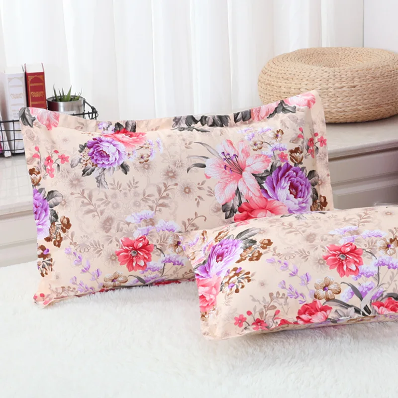 2 pcs Ventilation pillowcases Bedroom pillow cover 22 color 75 CM*50 CM | Дом и сад