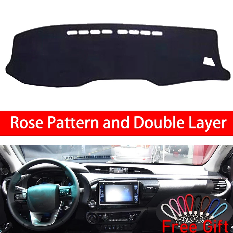 

Rose Pattern For Toyota Hilux SR5 REVO Hi-Rider 2015 2016 2017 2018 Car Stickers Car Decoration Car Accessories Car Decals