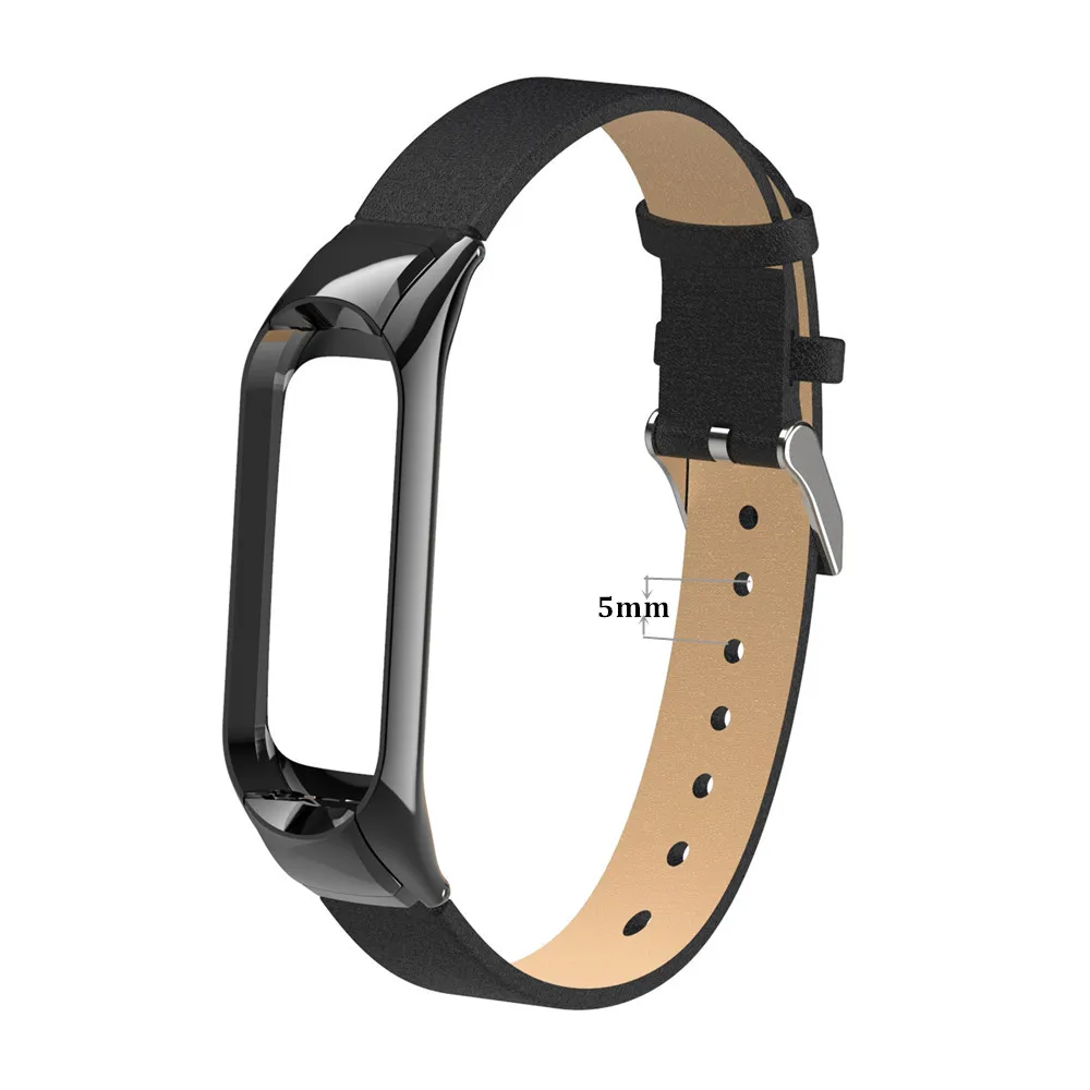 Mi Band 3 4 ремешок для Xiaomi mi Band 3 4 браслет из ПУ искусственной кожи ремешок mi band 3 4 браслет