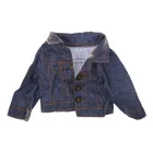 Джинсовая одежда ZTOYL смешная 7*18*3 см, зимнее пальто для кукольной одежды, подходит для куклы 18 дюймов, лучший подарок