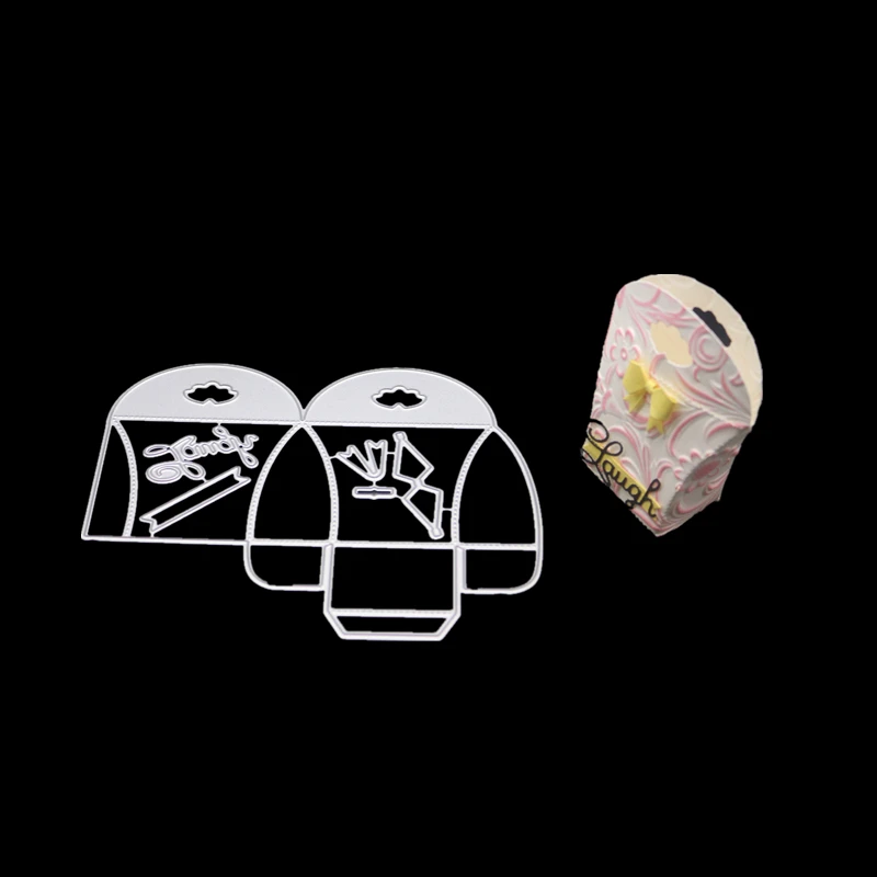 New arrival Metal Steel Cutting Dies Latest 3D Handbag gift box Stencil For DIY Scrapbooking Paper/photo Cards Embossing | Дом и сад