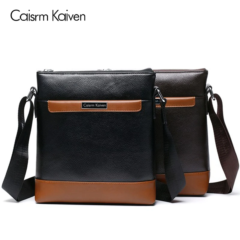 Caisrm kaiven Новые подлинные мужской моды пакет продаж PU Сумка Деловая Повседневная