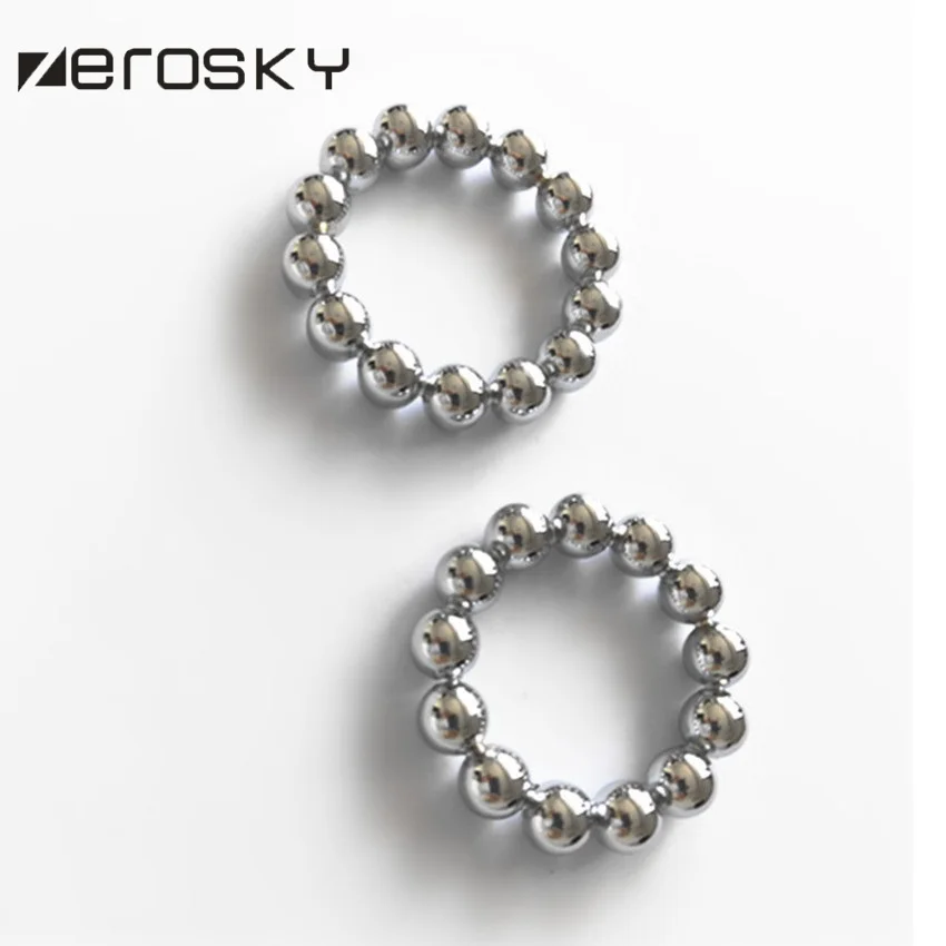 Кольцо для пениса Zerosky кольцо из нержавеющей стали мужчин интимные игрушки